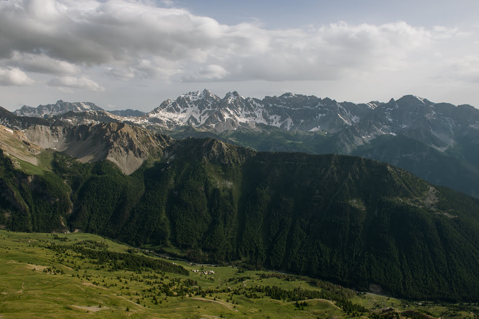 montagnes dans le Queyras près de Ceillac