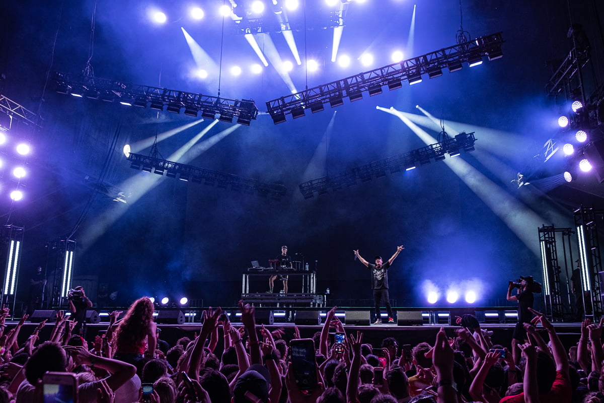 le rappeur Logic au festival Osheaga