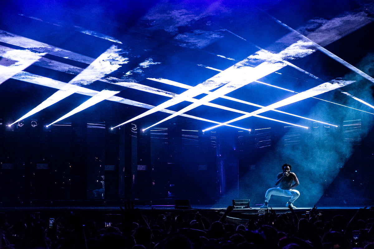 Childish Gambino au festival Osheaga 2019 à Montreal