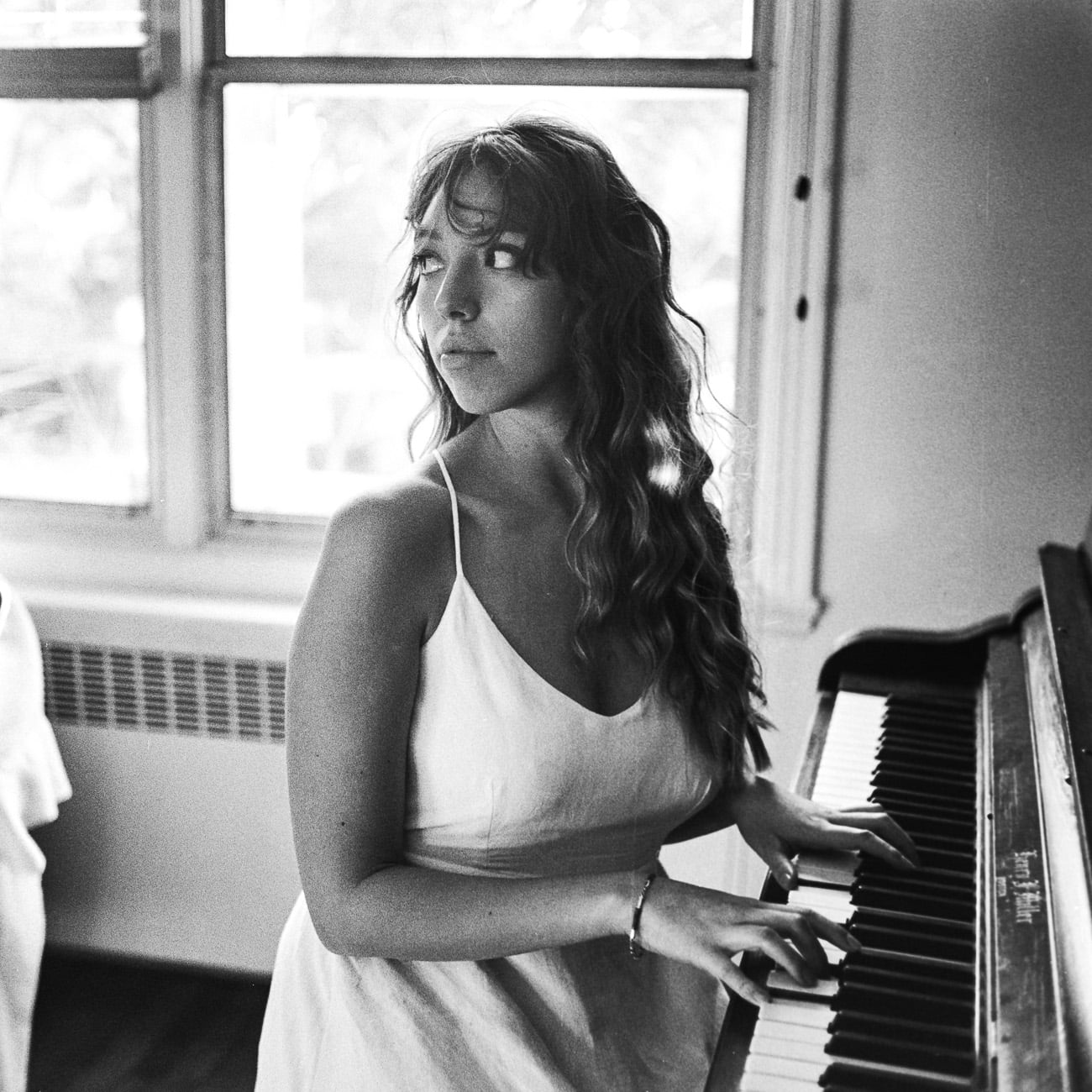 eva rosa piano noir et blanc