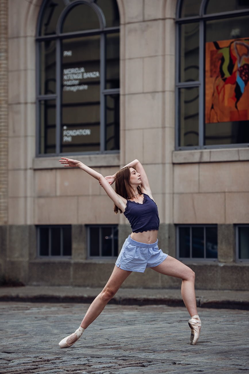 ballerina dancer old port montreal alegria mcgill