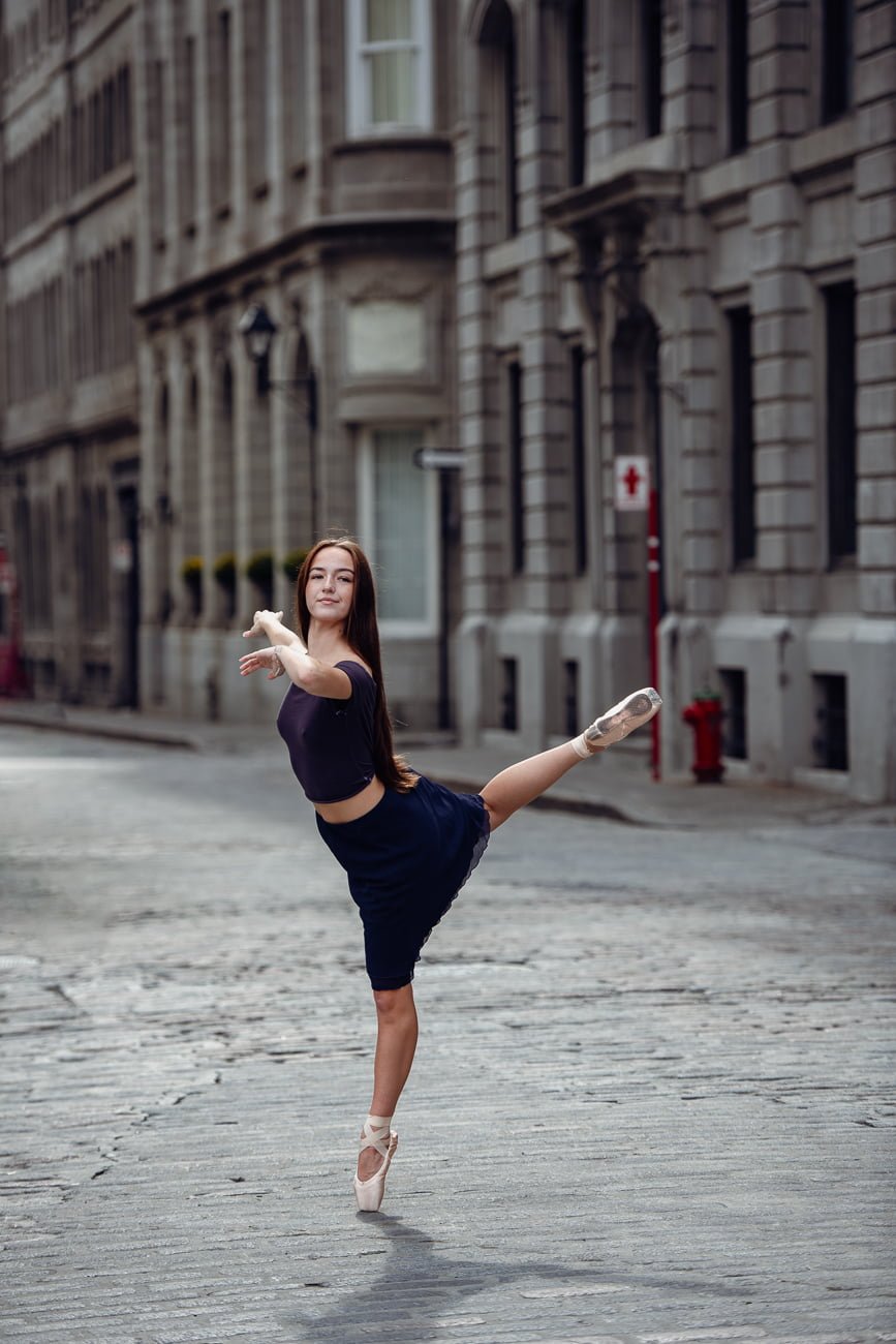 ballerina dancer old port montreal alegria mcgill