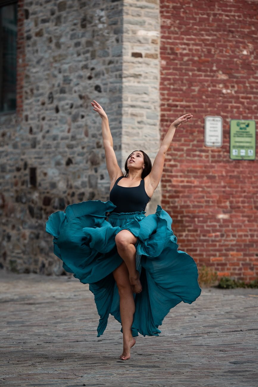 ballerina dancer old port montreal alegria mcgill