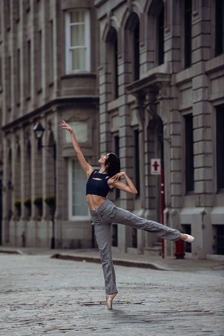 ballerina dancer old port montreal alegria mcgill