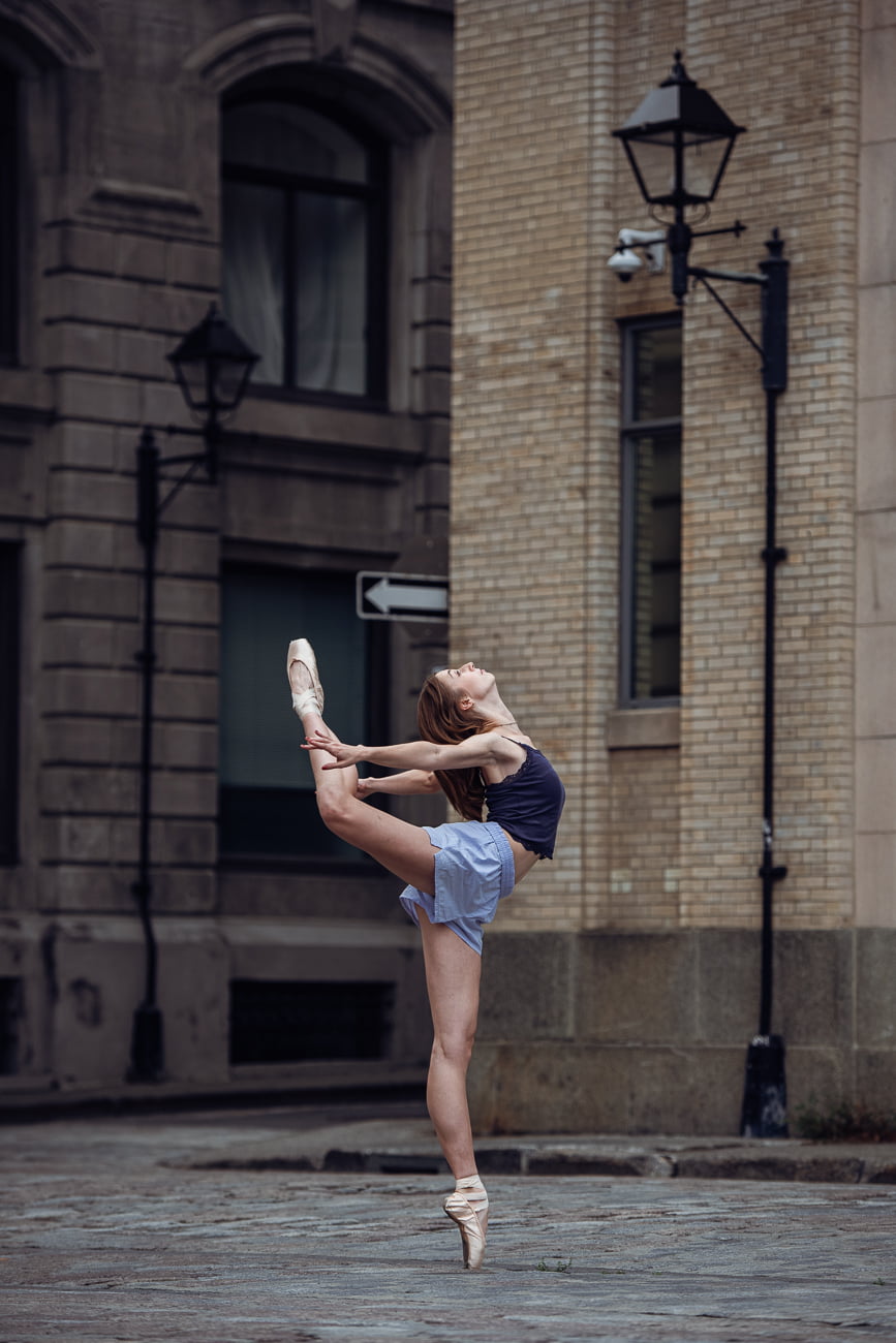 ballerina dancer old port montreal alegria mcgill